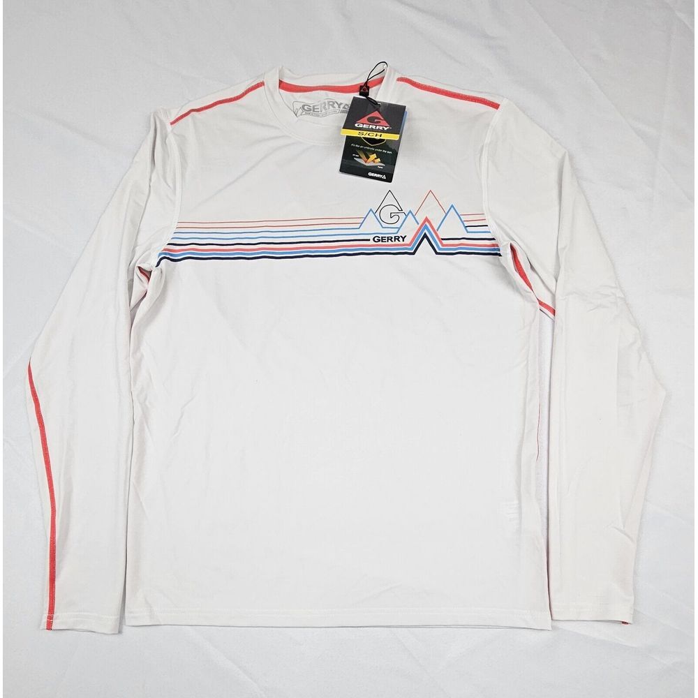 Gerry Performance Shirt Mens Small. Polyester Longsleeve Crewneck.‎ NWT